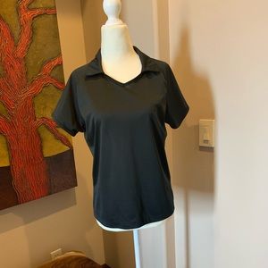NIKE Top Shirt Golf DRI-FIT Black Medium